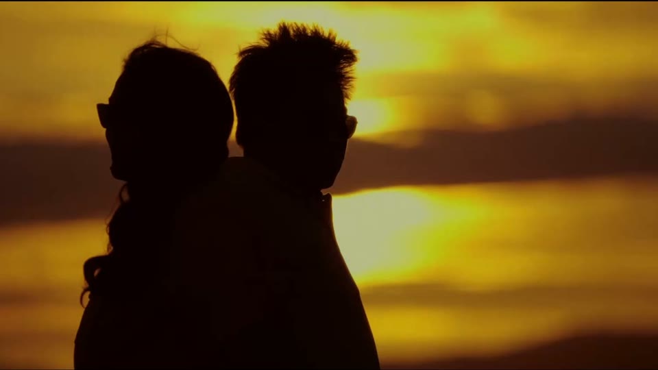 A moment from Marlyn and Tano’s prenup film